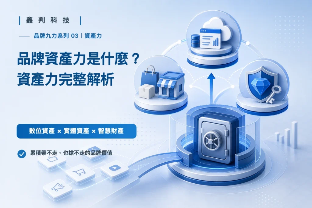 品牌資產力是什麼?資產力完整解析(品牌九力系列 03) 品牌資產力是什麼?資產力完整解析(品牌九力系列 03)