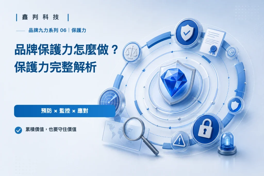 品牌保護力怎麼做？保護力完整解析（品牌九力系列 06）